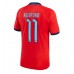 England Marcus Rashford #11 Borta matchtröja VM 2022 Kortärmad Billigt